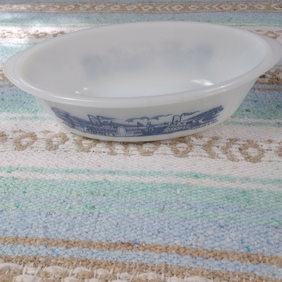 VINTAGE 1 QUART BAKE DISH GLASS BAKE - Picture 7 of 13